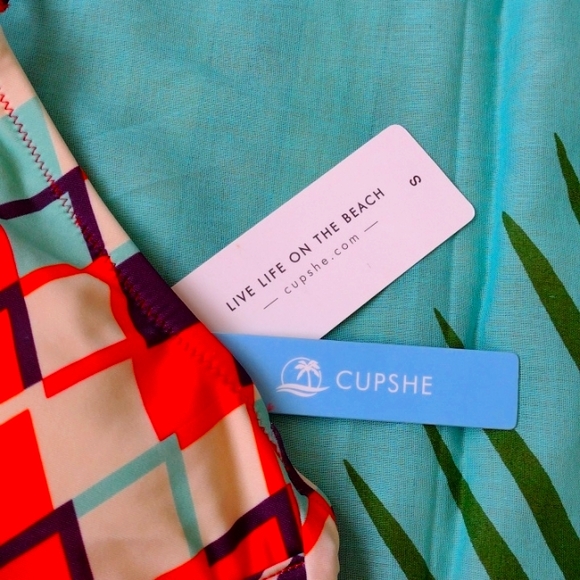 NWT CUPSHE ONE PIECE SWIMSUIT - Picture 2 of 5